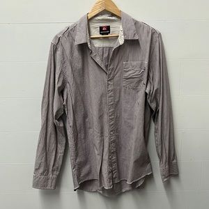 QUICKSILVER Mens Large long sleeve dress shirt